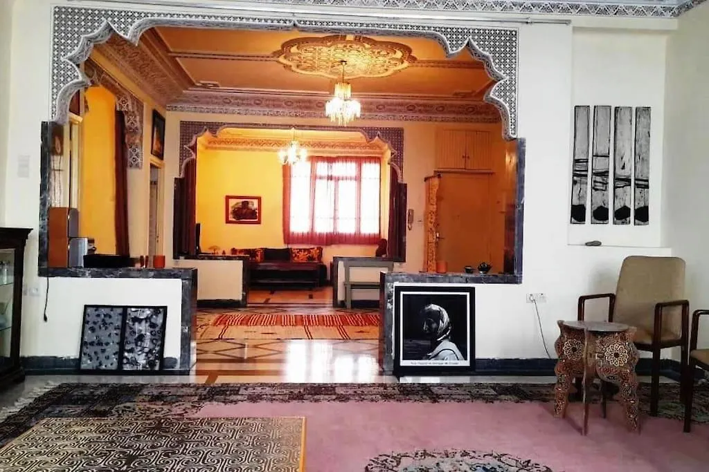 Un Appartement Spacieux Lumineux Et Artistique Au Centre Ville Fes